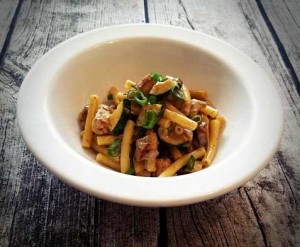 siktwinfood: Pasta mit Schweinefilet und Zucchini
