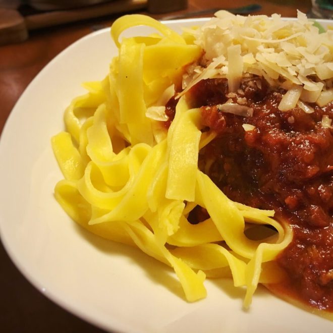 Nudeln mit Tomatensauce, Gastbeitrag von happyplate.de