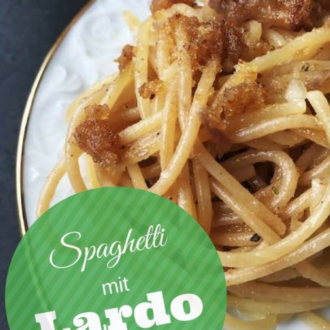 Feierabend-Pasta: Spaghetti mit Lardo und Rosmarin | PASTAMANIAC